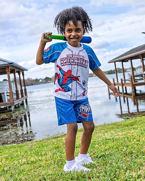 T-Shirt and Shorts Outfit Set Toddler to Big Kid Sizes (2T - 16)